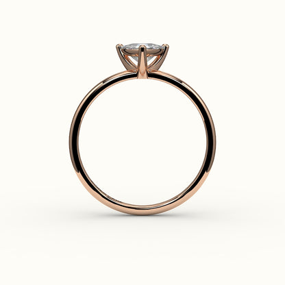 Trillion Cut Solitaire Ring Setting