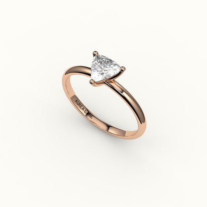 Trillion Cut Solitaire Ring Setting
