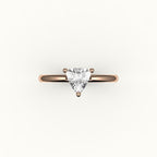 Trillion Cut Solitaire Ring Setting