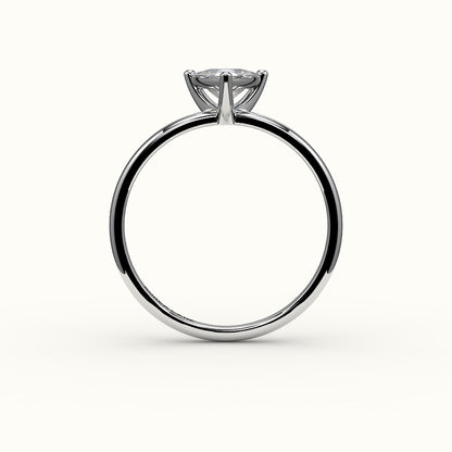 Trillion Cut Solitaire Ring Setting