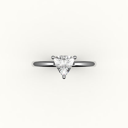 Trillion Cut Solitaire Ring Setting