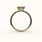 Trillion Cut Solitaire Ring Setting