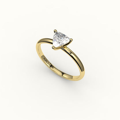 Trillion Cut Solitaire Ring Setting