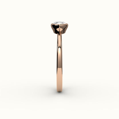 East-West Marquise Cut Bezel Ring Setting