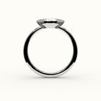 East-West Marquise Cut Bezel Ring Setting