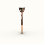 East-West Marquise Cut Solitaire Ring Setting