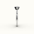 East-West Oval Bezel Ring Setting
