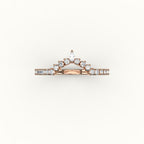 Marquise Crown Diamond Band
