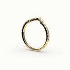 Marquise Crown Diamond Band