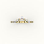 Marquise Crown Diamond Band