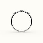 Skipped Marquise Diamond Band
