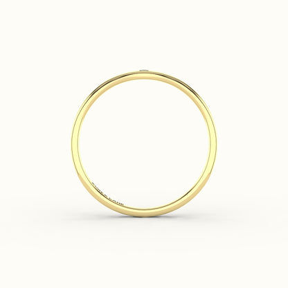Modern Initial Signet Ring