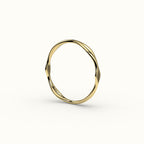 Organic Irregular Wavy Ring