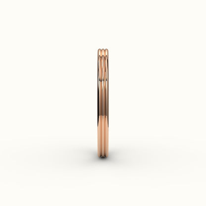 Parallel Grooves Band – 2mm
