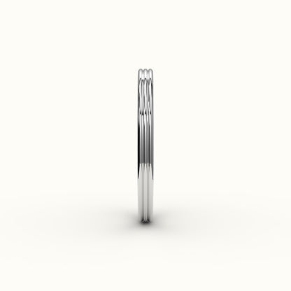 Parallel Grooves Band – 2mm