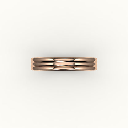 Parallel Grooves Band – 4mm