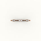 Skipped Round Diamond Band