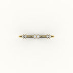 Skipped Round Diamond Band